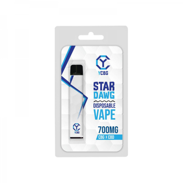 yCBG CBD + CBG Flowform Reusable Vape 700mg Buy Now
