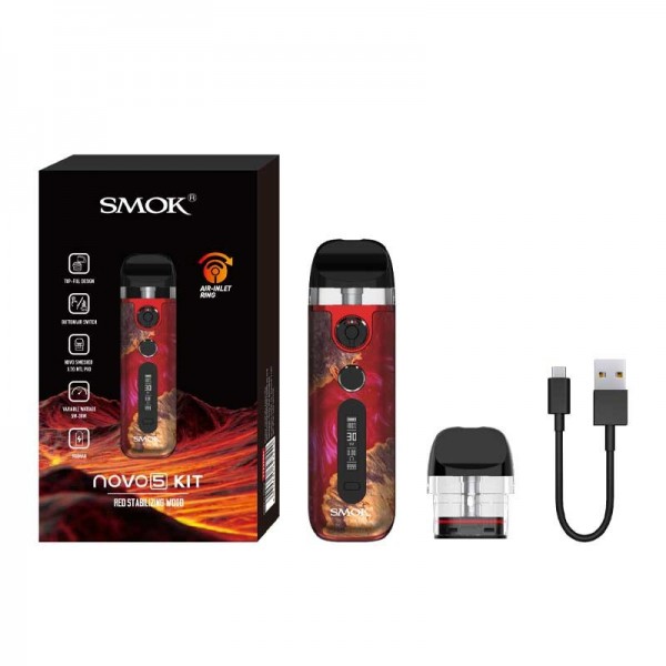 SMOK Novo 5 Kit 900mAh 30W Enjoy Flavors
