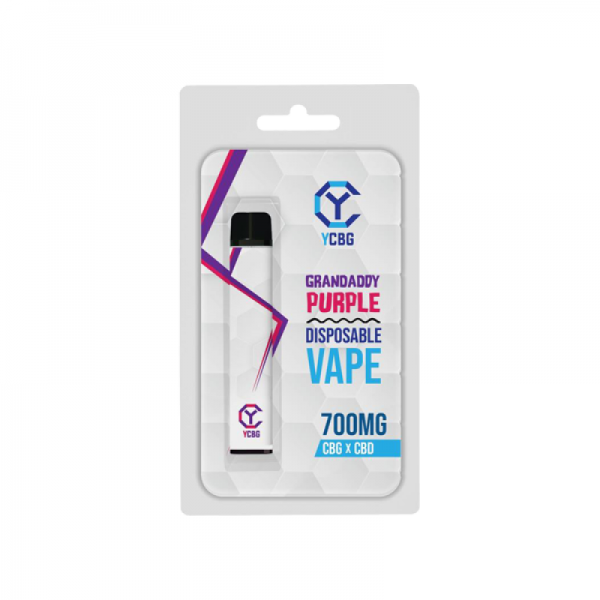 yCBG CBD + CBG Flowform Reusable Vape 700mg Buy Now