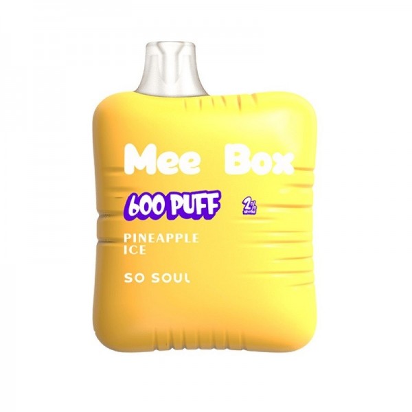 So Soul Mee Box 600 Reusable Vape Cheap Sale