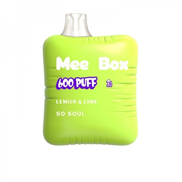 So Soul Mee Box 600 Reusable Vape Cheap Sale