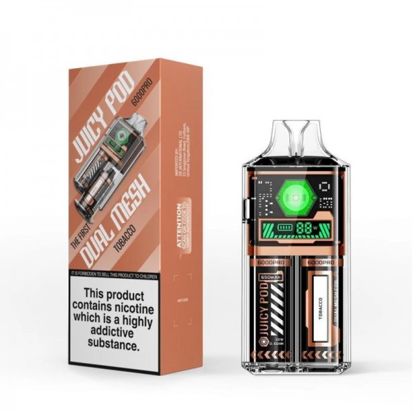Juicy Pod Good Pro 6000 Reusable Vape Released Now