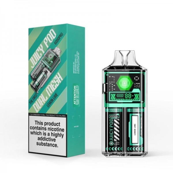 Juicy Pod Good Pro 6000 Reusable Vape Released Now