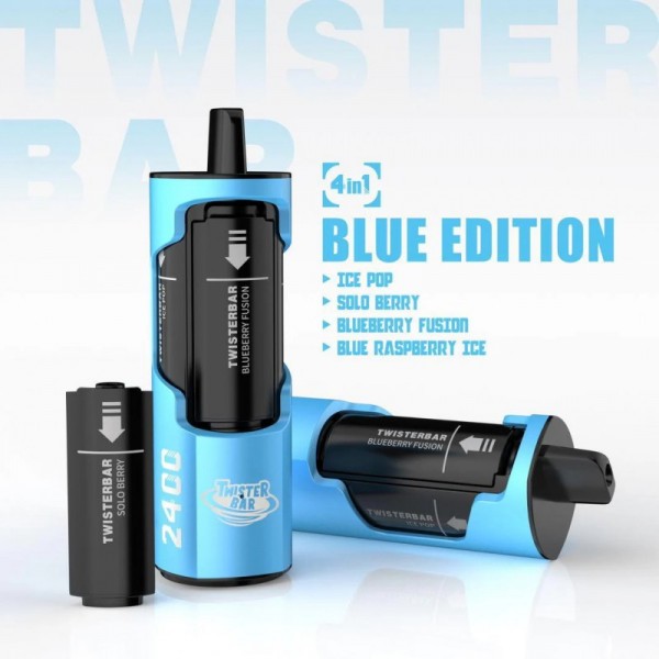 Twister Bar 2400 4 In 1 Reusable Vape (5pcs/pack)