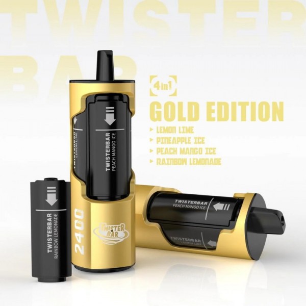 Twister Bar 2400 4 In 1 Reusable Vape (5pcs/pack)
