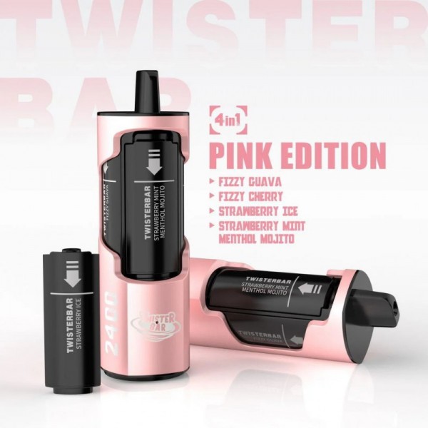 Twister Bar 2400 4 In 1 Reusable Vape (5pcs/pack)