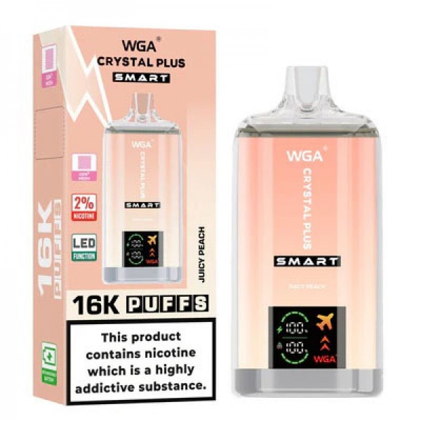 WGA Crystal Plus Smart 16000 Reusable Vape (10pcs/pack)