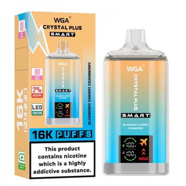 WGA Crystal Plus Smart 16000 Reusable Vape (10pcs/pack)