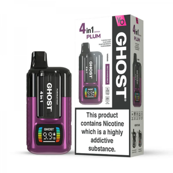 Vapes Bars Ghost 4 in 1 Pod Kit 850mAh
