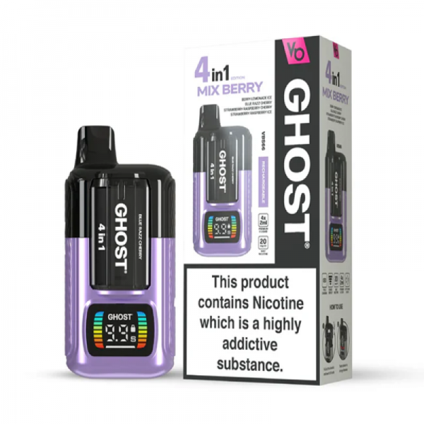 Vapes Bars Ghost 4 in 1 Pod Kit 850mAh
