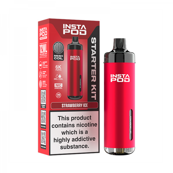 Instapod 6000 Reusable Vape 12ml | Pre-filled Vape