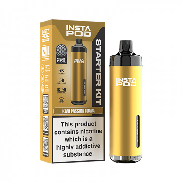 Instapod 6000 Reusable Vape 12ml | Pre-filled Vape