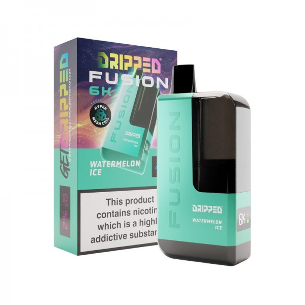 Dripped Fusion 6000 Reusable Vape | Best Discount