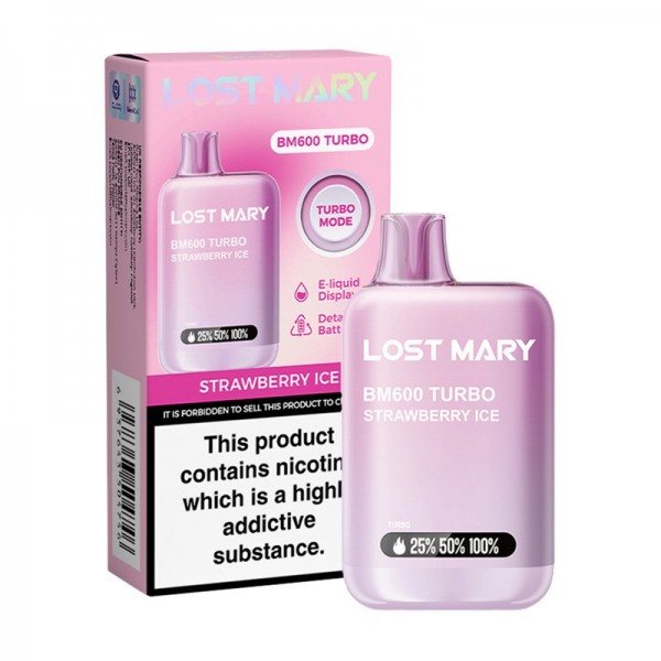 Lost Mary BM600 Turbo Reusable Vape | New Released