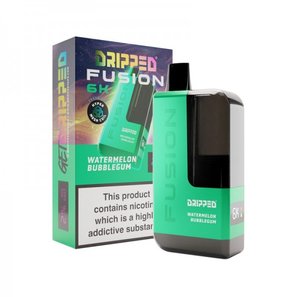 Dripped Fusion 6000 Reusable Vape | Best Discount