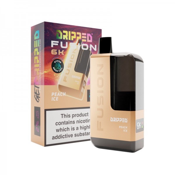 Dripped Fusion 6000 Reusable Vape | Best Discount