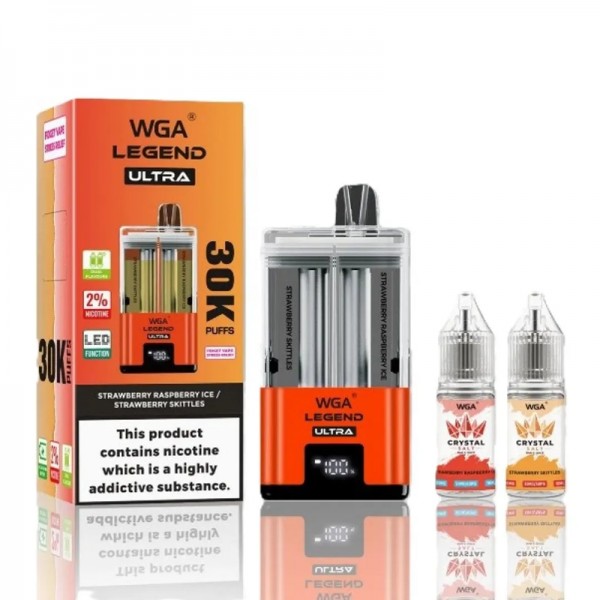 WGA Legend Ultra 30000 Reusable Vape | Dual Flavour