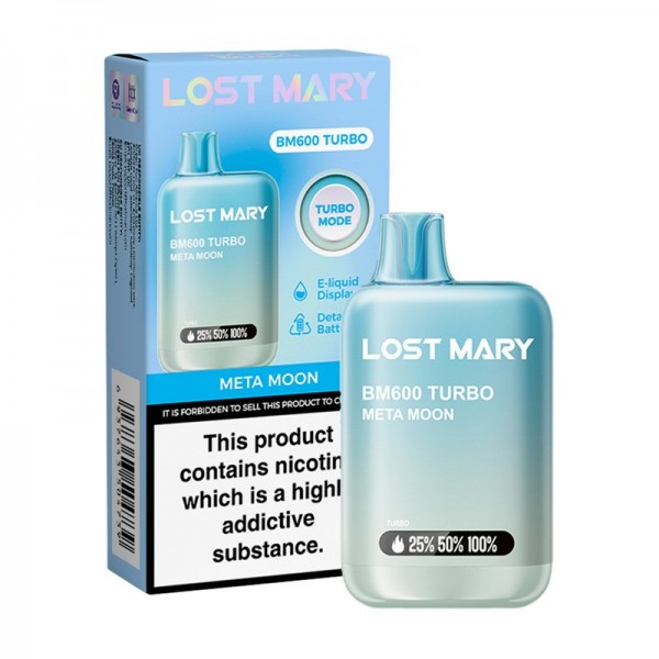 Lost Mary BM600 Turbo Reusable Vape | New Released