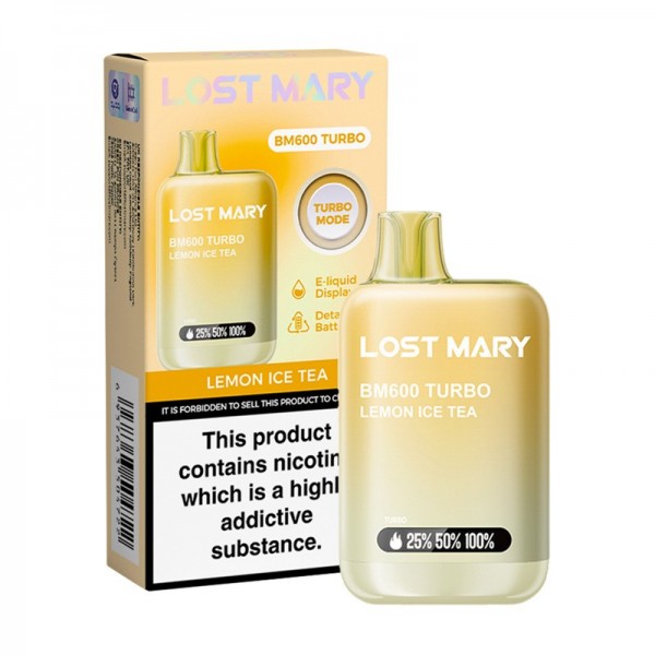 Lost Mary BM600 Turbo Reusable Vape | New Released