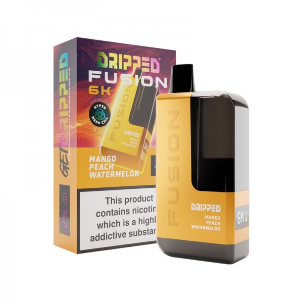 Dripped Fusion 6000 Reusable Vape | Best Discount