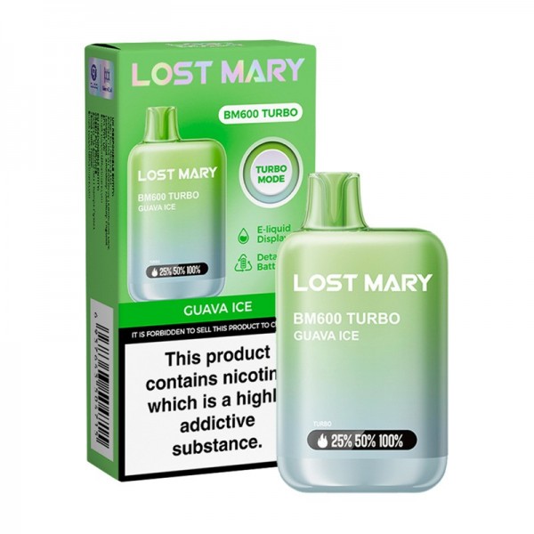 Lost Mary BM600 Turbo Reusable Vape | New Released