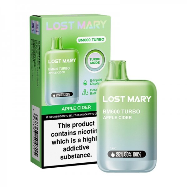 Lost Mary BM600 Turbo Reusable Vape | New Released