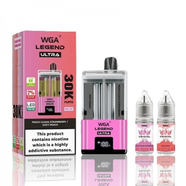 WGA Legend Ultra 30000 Reusable Vape | Dual Flavour