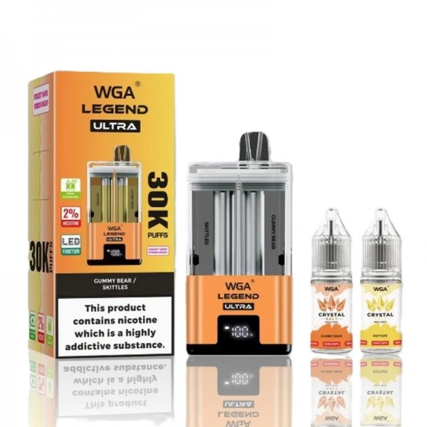 WGA Legend Ultra 30000 Reusable Vape | Dual Flavour