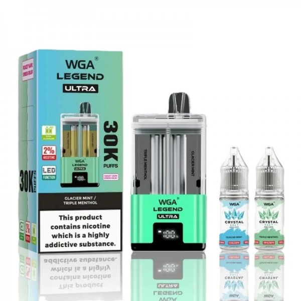 WGA Legend Ultra 30000 Reusable Vape | Dual Flavour