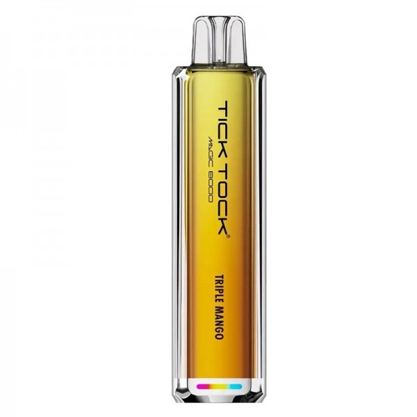 Tick Tock Magic 8000 Reusable Vape Portable