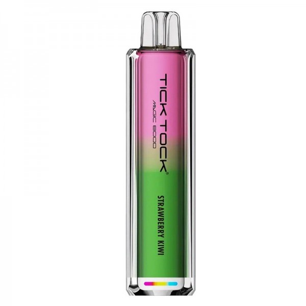 Tick Tock Magic 8000 Reusable Vape Portable