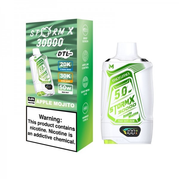 MOSMO STORMX 30000 Reusable Vape