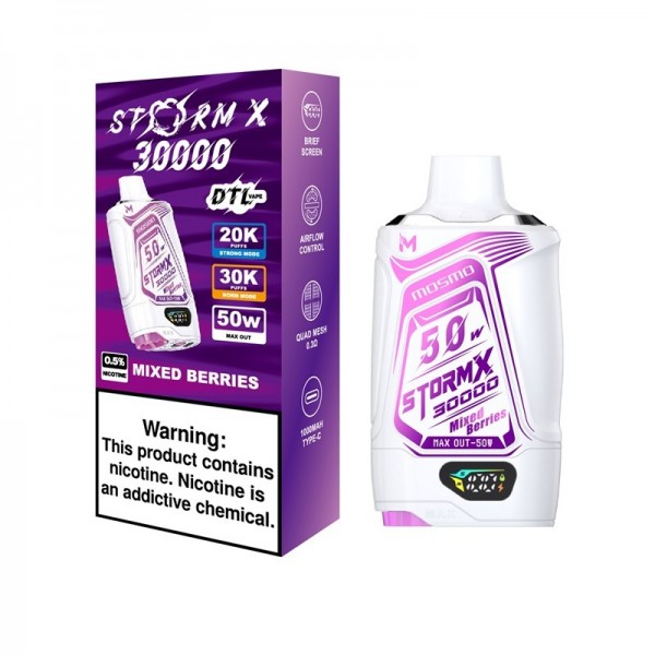 MOSMO STORMX 30000 Reusable Vape