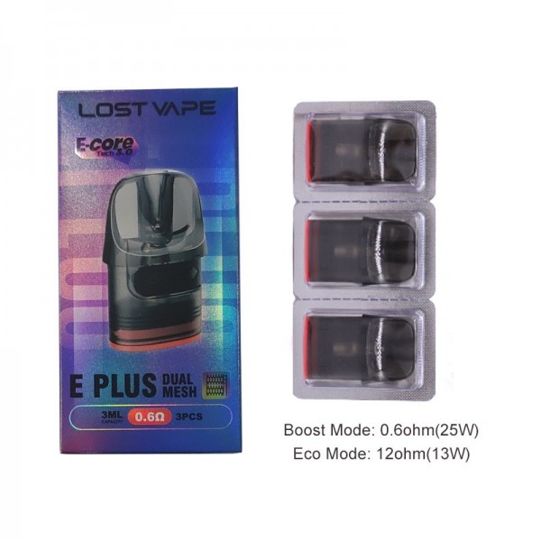 Lost Vape E-Plus Dual Mesh Pod Cartridge