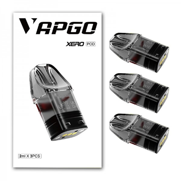 VAPGO XERO Replacement Pod Cartridge 2ml (3pcs/pack)