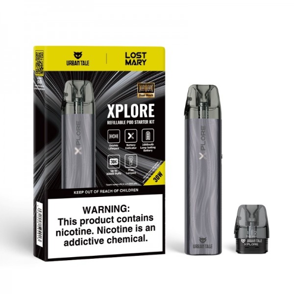 Urban Tale X Lost Mary Xplore Pod Kit 1000mAh 30W Released