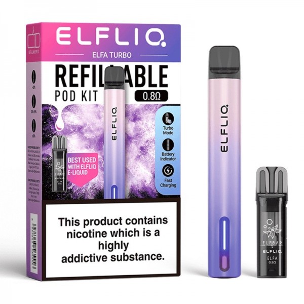 Elfliq Elfa Turbo Pod Kit Refillable