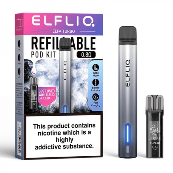 Elfliq Elfa Turbo Pod Kit Refillable