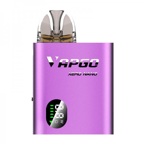 VAPGO XERO Nano Pod Kit 800mAh 24W Smart Display Screen