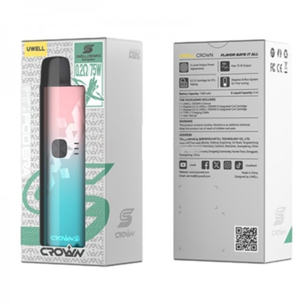 Uwell Crown S Pod Kit 1500mAh 75W