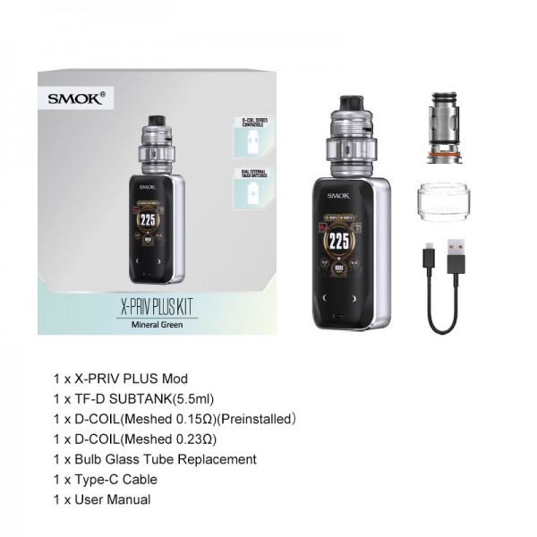 SMOK X-PRIV Plus Pod Mod Kit 225W Hot Sale Online