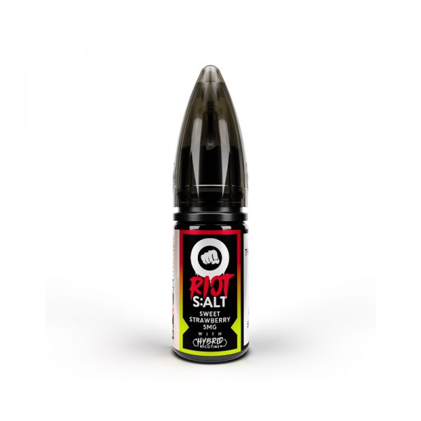 Best Riot Squad Nicotine Salt Sweet Strawberry E-Liquid 10ml