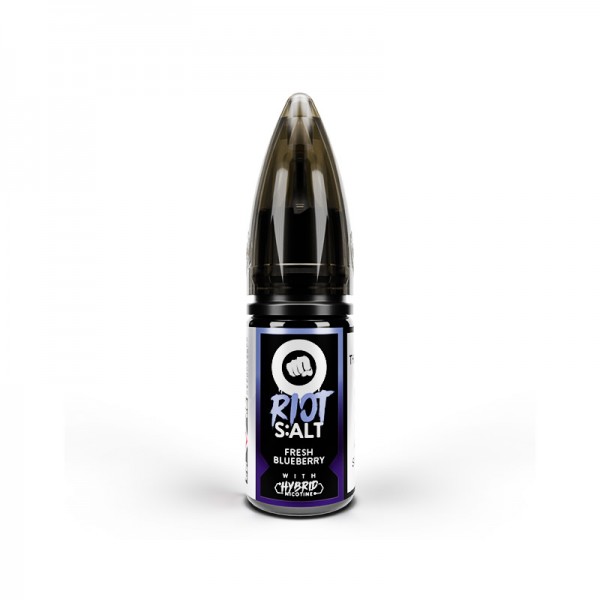 Riot Squad Nicotine Salt Fresh Blueberry E-Liquid 10ml UK Store