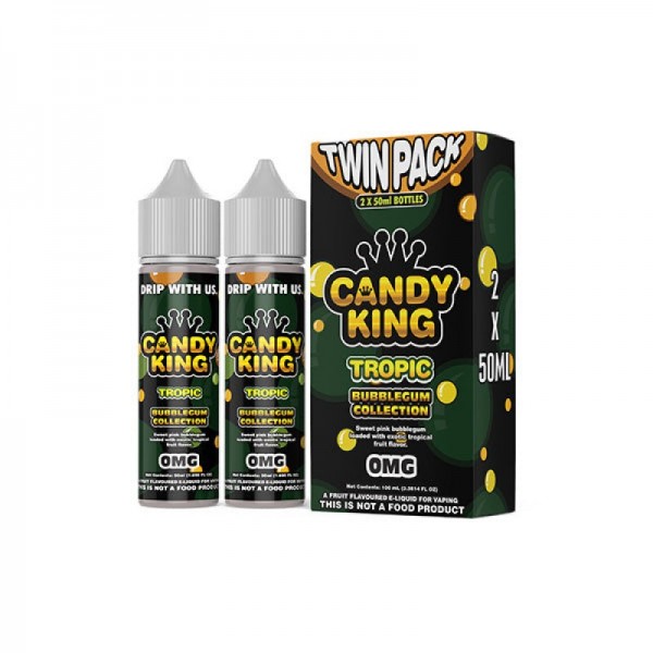 Candy King Shortfill E-Liquid 50ml Twin Pack