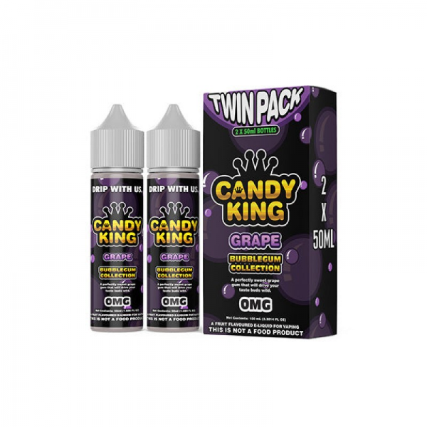 Candy King Shortfill E-Liquid 50ml Twin Pack