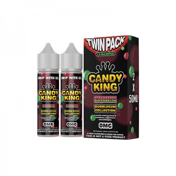 Candy King Shortfill E-Liquid 50ml Twin Pack