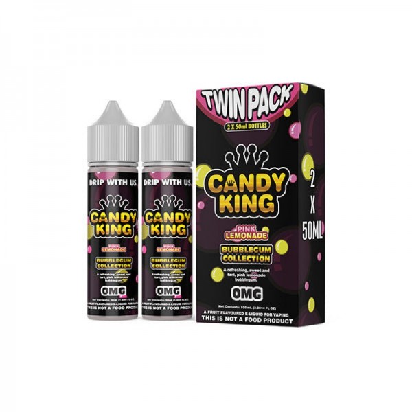 Candy King Shortfill E-Liquid 50ml Twin Pack