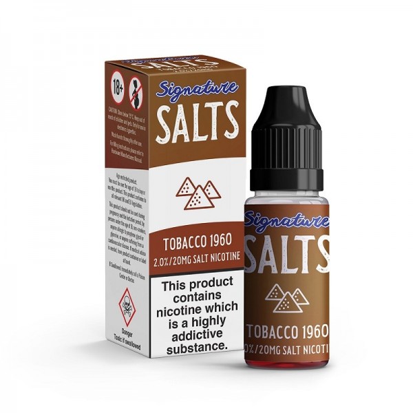 Signature Salts Nicotine Salt E-liquid 10ml