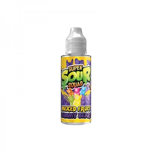 Super Sour Squad Shortfill E-liquid 100ml