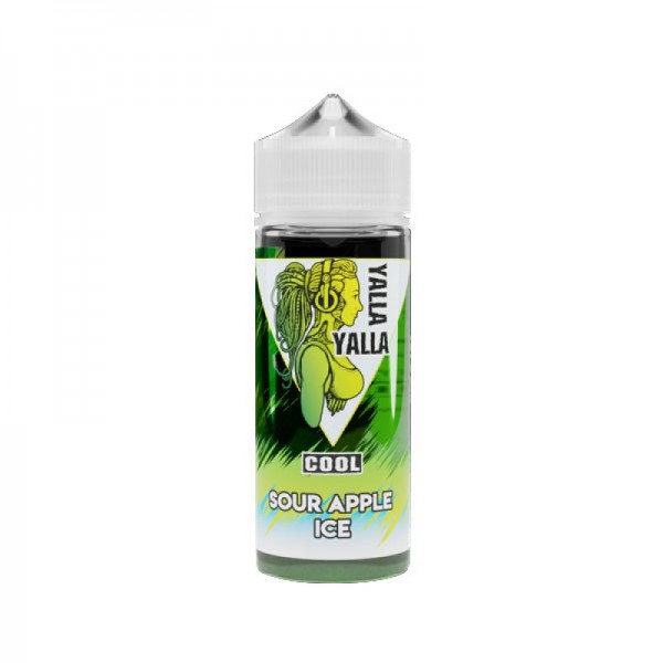 Yalla Yalla Cool Shortfill E-liquid 100ml